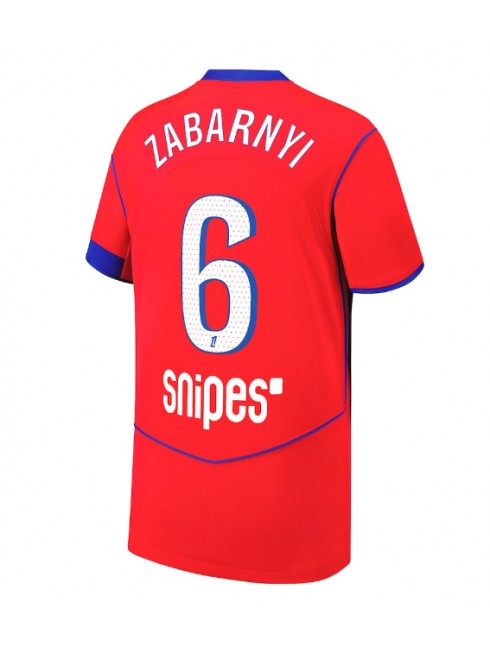 Paris Saint-Germain Illia Zabarnyi #6 Replika Tredje Kläder 2025-26 Kortärmad Paris Saint-Germain Illia Zabarnyi #6 Replika Tredje Kläder 2025-26 Kortärmad